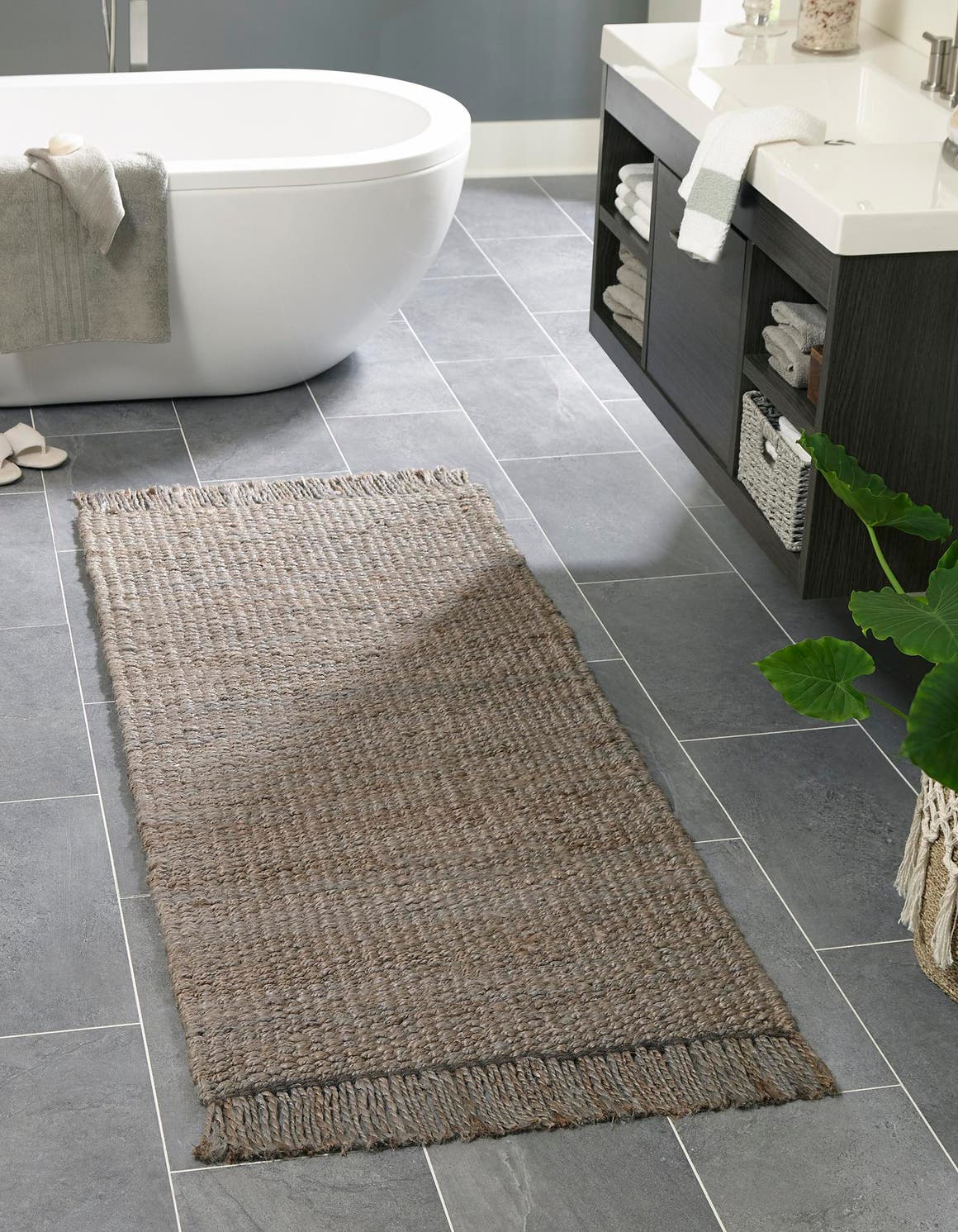 76 x 183 Chunky Jute