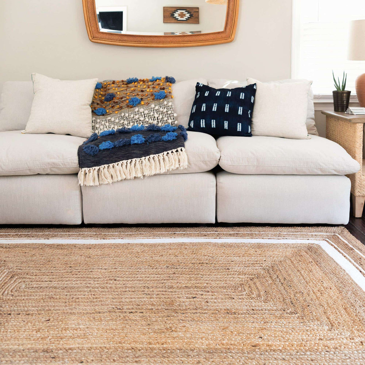 274 x 366 Braided Jute
