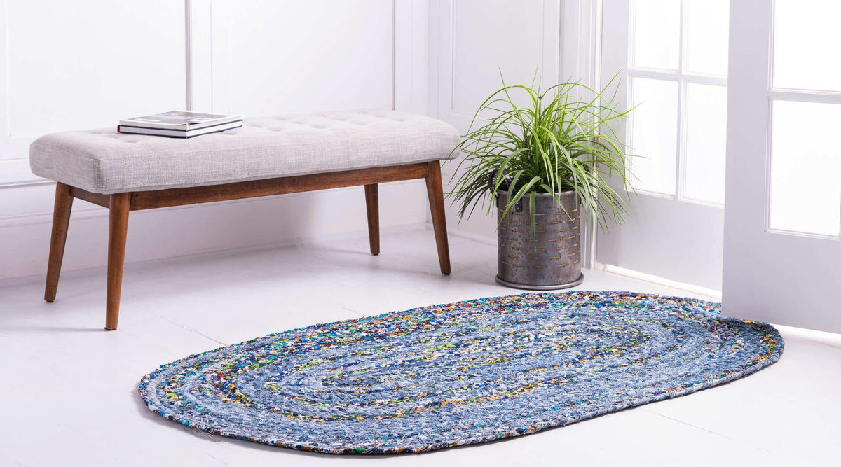 152 x 244 Braided Chindi