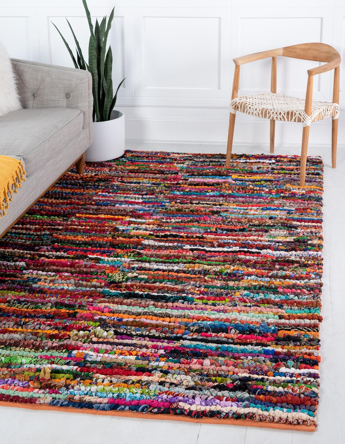 183 x 274 Braided Chindi