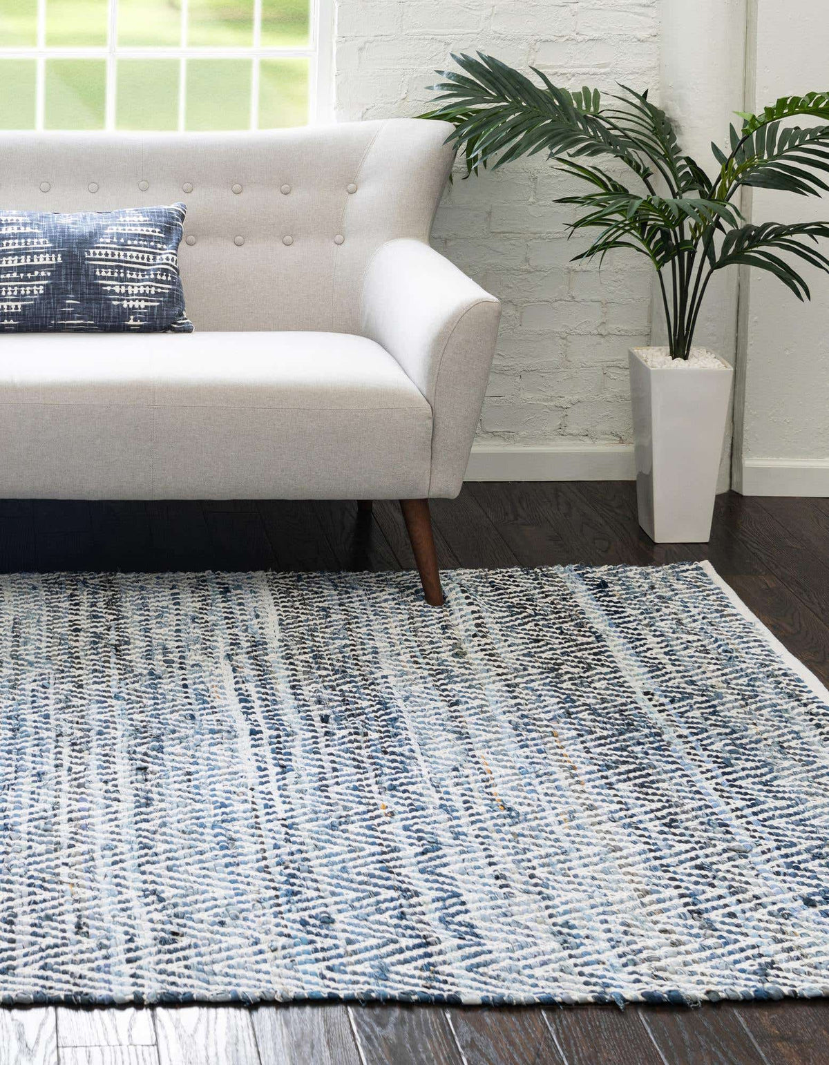 213 x 305 Chindi Chevron