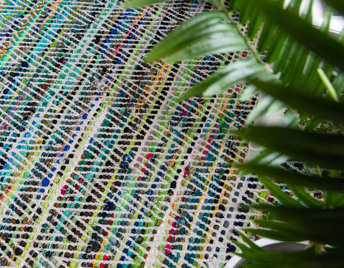 213 x 305 Chindi Chevron